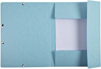 Elastomap Exacompta Aquarel A4 3 klep 400gr blauw 1 Stuk-2