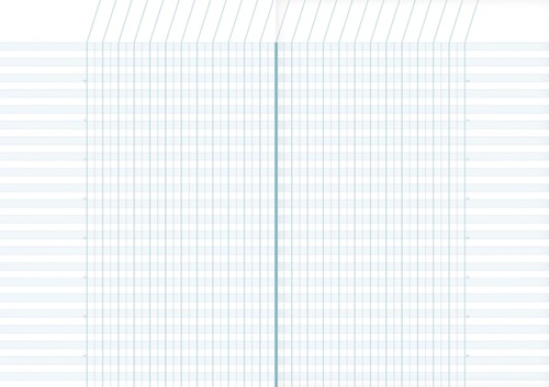 Puntenboek leraren Clairefontaine A4 72p meertalig 1 Stuk-2