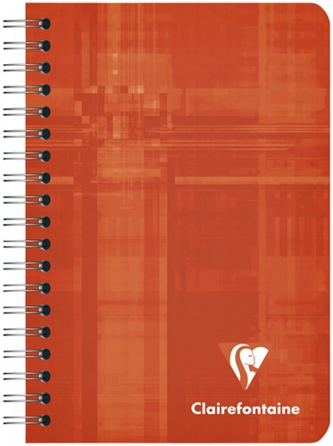 Notitieboek Clairefontaine 95x140 5x5 100blz ass 1 Stuk-1