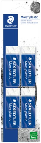 Gum Staedtler mars 52650 65x23x10mm 4 Stuk