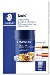 Puntenslijper Staedtler Noris dubbel + opvangbak 1 Stuk