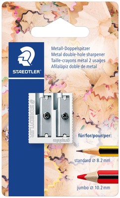 Puntenslijper Staedtler Noris dubbel metaal 1 Stuk