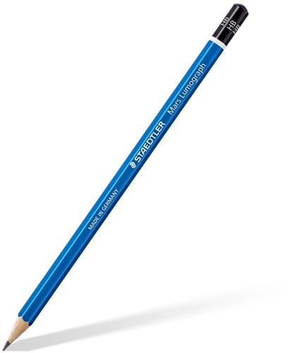 Potlood Staedtler mars lumograph ass hardheden 6 Stuk-2