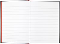Notitieboek Oxford Black n' Red A5 96vel lijn 1 Stuk-2