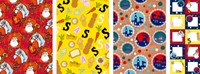 INPAKPAPIER IG DESIGN SINT 200X70CM + STICKERVEL 3 Rol-2