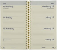 Agenda 2027 Brepols Opt Pocket Palermo 7d/2p zw 1 Stuk-2
