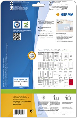 Etiket HERMA 5075 A4 99.1x33.8 mm premium wit 25 Vel-2