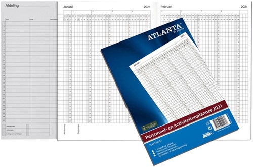 Jaarplankalender 2026 Quantore 48x68cm 1 Stuk-3