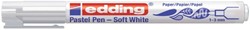 Viltstift edding 1500 soft wit 1 Stuk