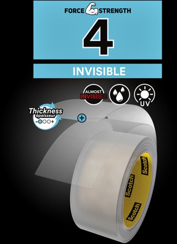 Plakband Scotch Extremium invisible 48mmx25m tr 1 Stuk-3