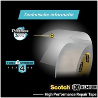 Plakband Scotch Extremium invisible 48mmx25m tr 1 Stuk-3