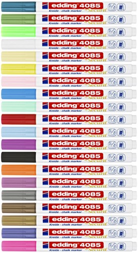 Krijtstift edding 4085 rond 1-2mm pastel blauw 1 Stuk-3