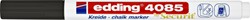 Krijtstift edding 4085 rond 1-2mm zwart 1 Stuk