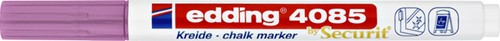 Krijtstift edding 4085 rond 1-2mm metallic roze 1 Stuk