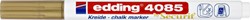 Krijtstift edding 4085 rond 1-2mm goud 1 Stuk