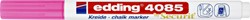 Krijtstift edding 4085 rond 1-2mm neon roze 1 Stuk
