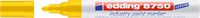 Paintmarker edding 8750 industrie 2-4mm geel 1 Stuk