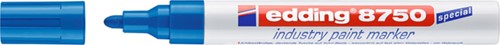 Paintmarker edding 8750 industrie 2-4mm blauw 1 Stuk