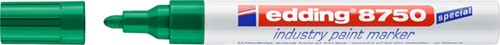 Paintmarker edding 8750 industrie 2-4mm groen 1 Stuk