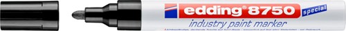 Paintmarker edding 8750 industrie 2-4mm zwart 1 Stuk