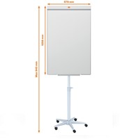 Flipover Nobo Impression Pro mobiele whiteboard 1 Stuk-2