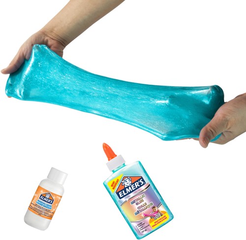 Kinderlijm Elmer's 147ml metallic blauw 147 Milliliter-2