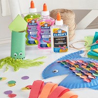 Kinderlijm Elmer's 177ml glitter zwart 177 Milliliter-4