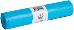Afvalzak Powersterko HDPE T23 58x100cm 70L blauw 25 Zak