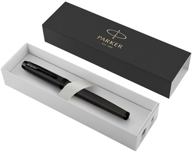 Vulpen Parker IM Achromatic GB F mat zwart 1 Stuk-1