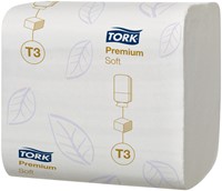 Toiletpapier Tork T3 Premium gevouwen wit 114273 30 pak-2
