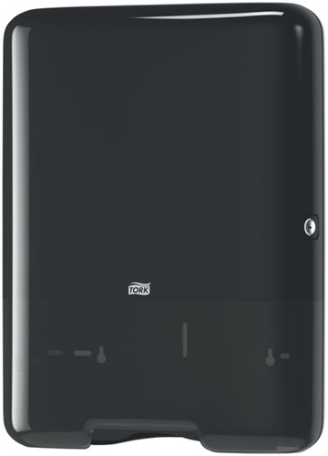 Handdoekdispenser Tork H3 Elevation zwart 1 Stuk-3