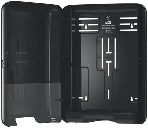 Handdoekdispenser Tork H3 Elevation zwart 1 Stuk-2