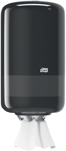 Poetspapierdispenser Tork M1 Elevation klein zwart 1 Stuk