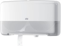 Toiletpapierdispenser Tork T2 jumbo klein duo wit 1 Stuk