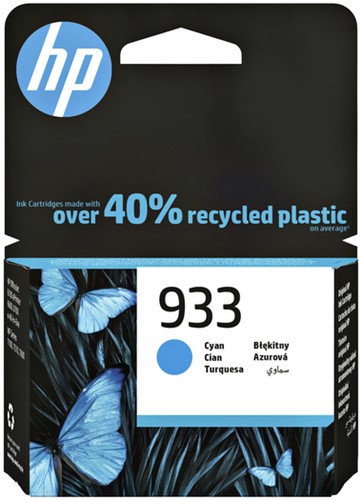 Inktcartridge HP CN058AE 933 blauw 1 Stuk