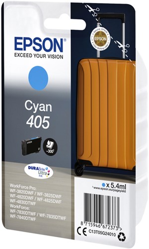 Inktcartridge Epson 405 T05G24 blauw 1 Stuk