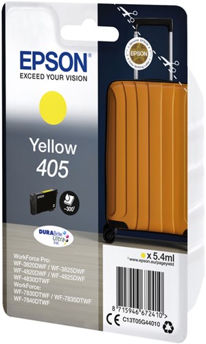 Inktcartridge Epson 405 T05G44 geel 1 Stuk
