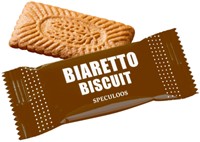 Koffiekoekje Biaretto speculoos 200 stuks 200 Zak-2
