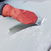IJskrabber ProPlus met fleece handschoen assorti 1 Stuk-1