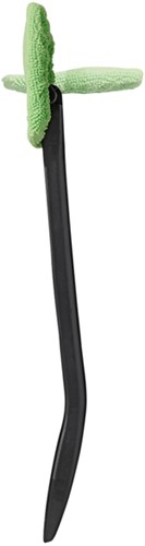 Ruitenpoetser ProPlus microvezel zwart groen 34cm 1 Stuk-1