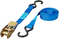 Spanband ProPlus blauw met ratel en 2 haken 5m 1 Stuk-2