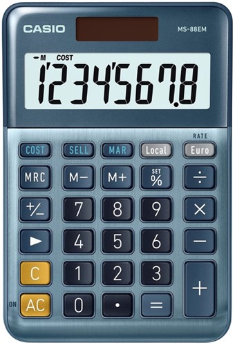 Rekenmachine Casio MS-88EM 1 Stuk