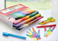 Kleurstift Faber-Castell Connector 80st cadeauset 80 Stuk-2