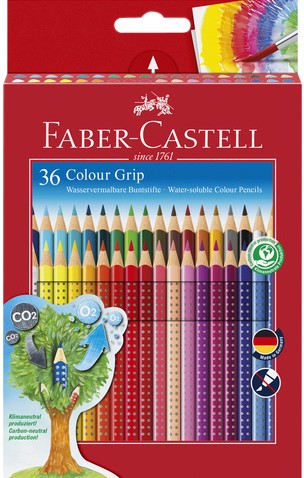 Kleurpotlood Faber-Castell 2001 36st assorti 36 Stuk