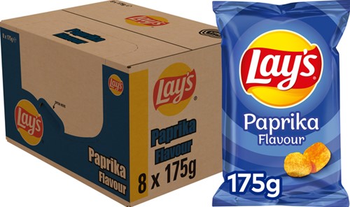Chips Lays paprika 175 gram 175 Gram