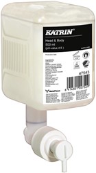 Handzeep Katrin Head and Body vloeibaar 500ml 1 Stuk
