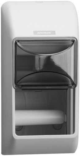 Toiletpapierdispenser Katrin duo wit 1 Stuk-2