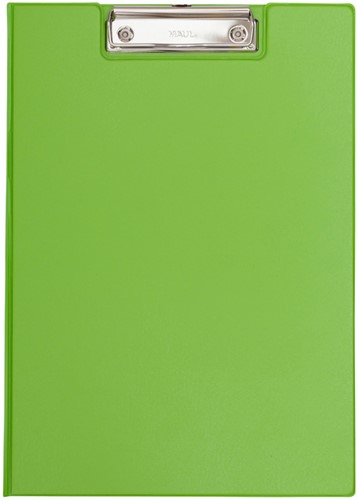 Klembordmap MAUL A4 staand penlus PVC neon groen 1 Stuk