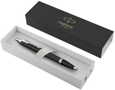 Balpen Parker IM CT M mat zwart 1 Stuk-1