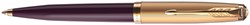 Balpen Parker 51 Premium GT M paars 1 Stuk